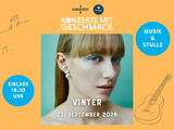 Konzerte mit Geschmack mit Vinter