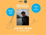 Flyer Konzerte mit Geschmack - Joschka Brings